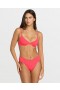  Dámske bikiny Blossom Daze V Bottom - True Red | Volcom Swim