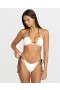  Dámske bikiny s krátkym rukávom V Baby Tie Side Skimpy - Star White | Bikiny Volcom