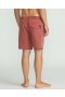  Herr Center Elastic Midja Badshorts - Mahogany | Volcom Boardshorts & Badshorts