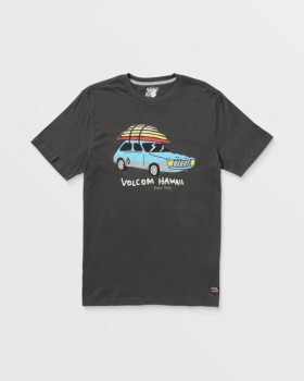  Herr Drewtoonz Kortärmad T-shirt - Stealth | Volcom T-shirts & Linnen