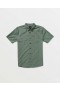  Camisa de manga corta Bankstone para hombre - Verde oliva claro | Camisas y franelas Volcom