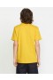  Camiseta de manga corta para hombre Crisp Stone Fill - Amarillo Semilla | Camisetas y camisetas sin mangas Volcom