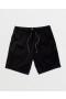  Pantalones cortos de cintura elástica para hombre - Negros | Pantalones cortos Volcom