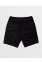  Pantalones cortos de cintura elástica para hombre - Negros | Pantalones cortos Volcom