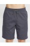 Shorts de cintura elástica para hombre - Gris carbón | Shorts Volcom