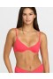  Top de bikini con aros Blossom Daze Demi para mujer - Rojo intenso | Volcom Bikinis