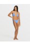  Braguita de bikini Cheekini Coco con lazo lateral para mujer - Azul claro ácido | Volcom Bikinis
