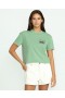  Camiseta corta Dial para mujer - Verde mar | Camisetas y camisetas de tirantes Volcom
