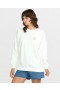  Sudadera Boyfriend Stone Magic para mujer - Blanco estrella | Sudaderas y sudaderas con capucha Volcom