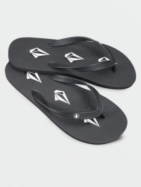  Sandalias Volcom Rocker 2 para hombre - Negro piedra