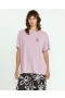  Kvinder Stones Throw T-shirt - Violet Ice | Volcom T-shirts & Tanktops