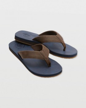  Volcom Victor Sandals LX Sandaler til Mænd - Marineblå Combo |
