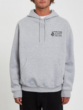  Volcom Workwear Pullover-hættetrøje til mænd - Heather Grey | Volcom Hættetrøjer og sweatshirts