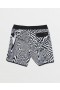  Heren Infuse Scallop Mod - Wit Zwart | Volcom Boardshorts & Trunks