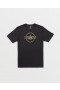  Herenlijn Service T-shirt met korte mouwen - Gewassen zwart heide | Volcom T-shirts en tanktops