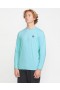  Heren Oval Track Loose Surf T-shirt met lange mouwen - Harsblauw | Volcom Rashguards