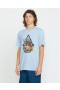  Psychosis T-shirt met korte mouwen voor heren - Carolina Blue Heather | Volcom T-shirts en tanktops