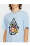  Psychosis T-shirt met korte mouwen voor heren - Carolina Blue Heather | Volcom T-shirts en tanktops