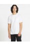  Heren effen overhemd met korte mouwen en borstzak - wit | Volcom T-shirts en tanktops