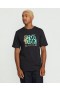  Miesten Outta Nowhere -lyhythihainen t-paita - Washed Black Heather | Volcom T-paidat ja topit
