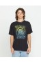  T-shirt manches courtes Deep Trance pour homme - Noir chiné délavé | Volcom T-shirts et débardeurs