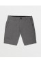  Short Volcom Frickin Cross Shred Static pour homme - Gris anthracite chiné |