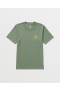  T-shirt à manches courtes Mortis pour homme - Vert olive clair | Volcom T-shirts et débardeurs