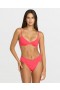  Haut de bikini à armatures Blossom Daze Demi pour femme - Rouge vif | Volcom Swim