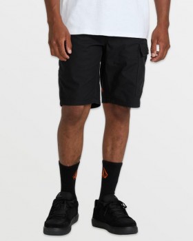  Short de travail décontracté Caliper II pour homme - Noir | Short Volcom