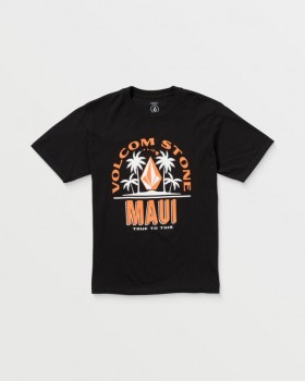  T-shirt à manches courtes pour homme « Maui » - Noir | Volcom T-shirts et débardeurs
