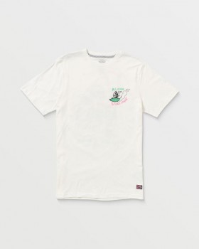  T-shirt à manches courtes Drewtoonz pour homme - Blanc cassé | Volcom T-shirts et débardeurs