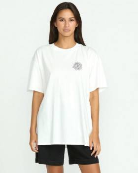  T-shirt femme Stones Throw - Étoile blanche | Volcom T-shirts et débardeurs