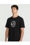  Herren Trucker Stone Kurzarm-T-Shirt - Schwarz | Volcom T-Shirts & Tanktops