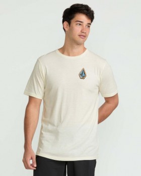  Herren-T-Shirt „Chandler“ mit kurzen Ärmeln – Off-White Heather | Volcom T-Shirts & Tanktops